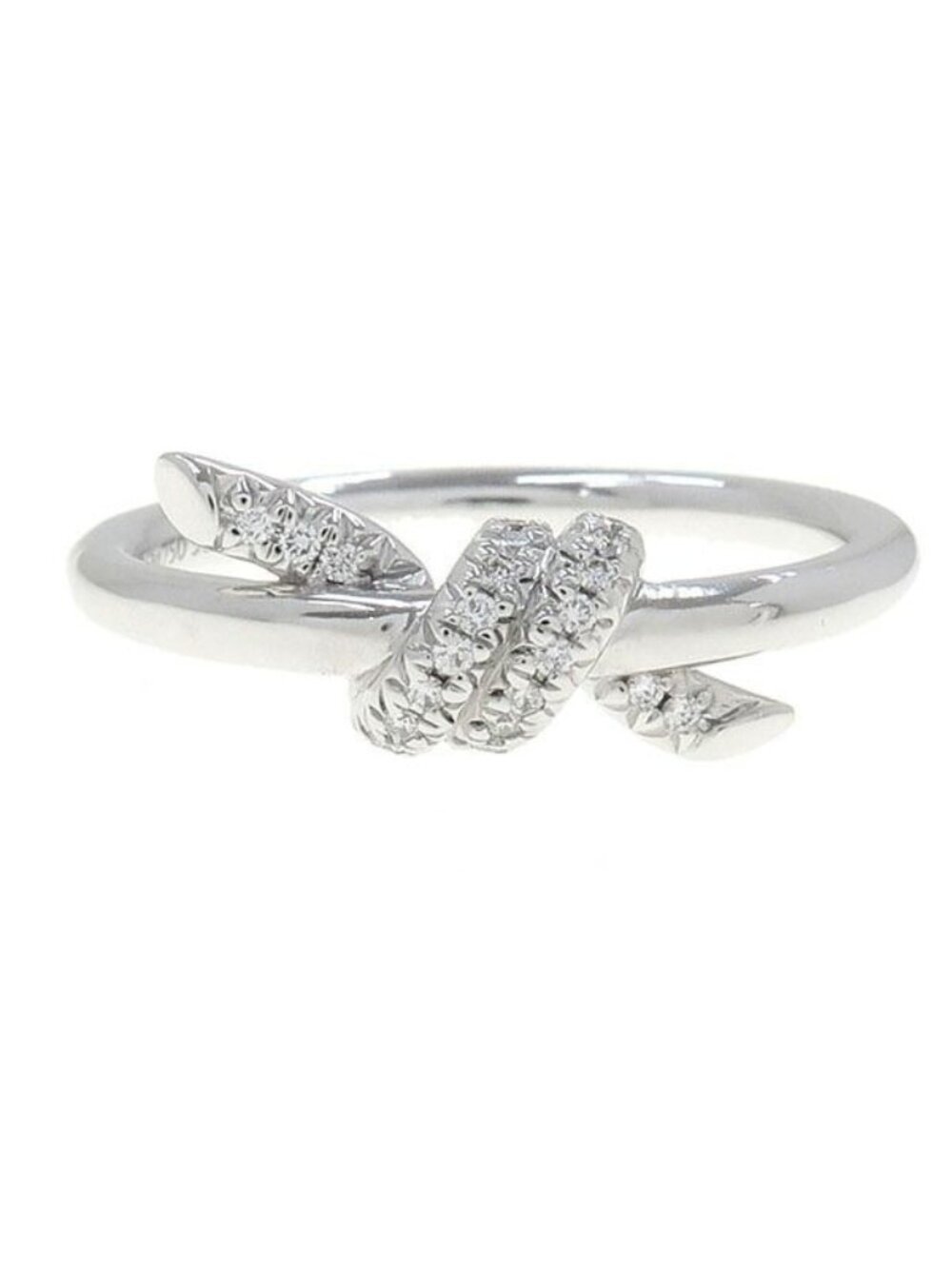 Tiffany & Co Near Knot Diamond Ring